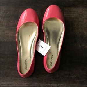 Xhilaration pink colored flats. NWT. size 8